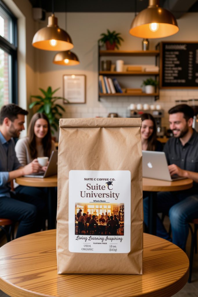 Suite C University Blend whole bean 12 ounce bag